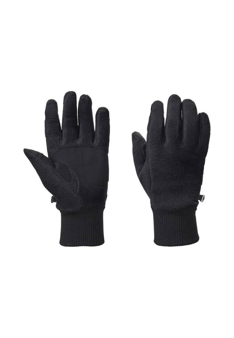 Jack Wolfskin Fleece-Handschuhe Vertigo Glove XL black black von Jack Wolfskin