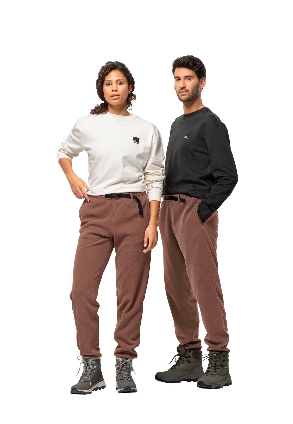 Jack Wolfskin Fleece-Hose Bockenheim Pants L wild ginger wild ginger von Jack Wolfskin