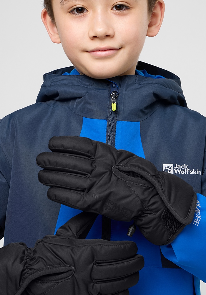 Jack Wolfskin Fleecehandschuhe »EASY ENTRY GLOVE K« von Jack Wolfskin