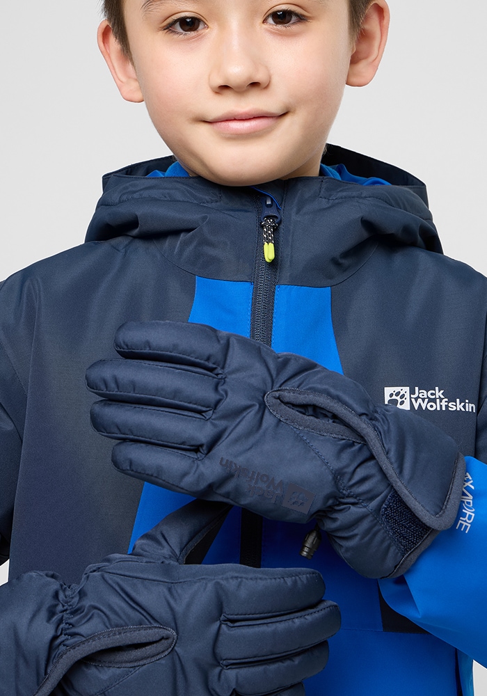 Jack Wolfskin Fleecehandschuhe »EASY ENTRY GLOVE K« von Jack Wolfskin