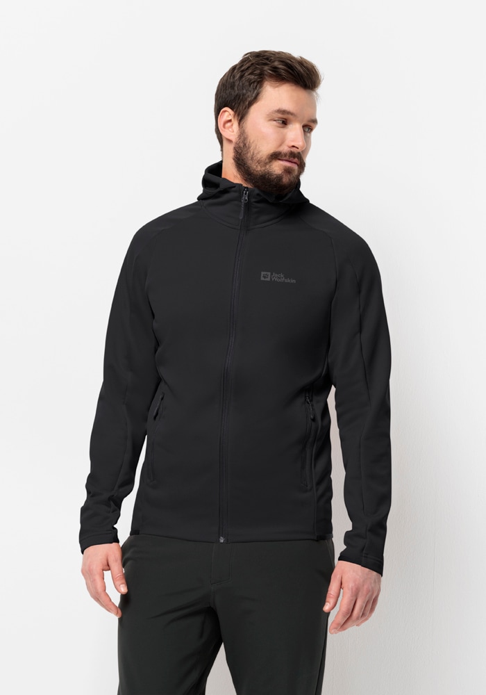 Jack Wolfskin Fleecejacke »ALPGRAT HOODED FZ M«, mit Kapuze von Jack Wolfskin