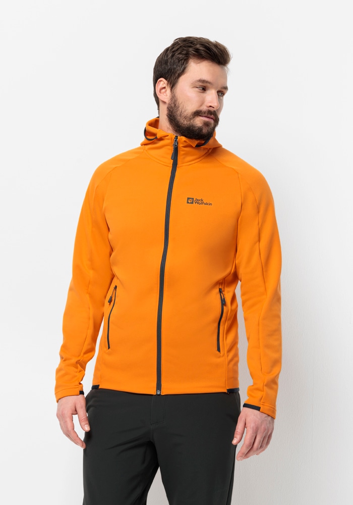 Jack Wolfskin Fleecejacke »ALPGRAT HOODED FZ M«, mit Kapuze von Jack Wolfskin