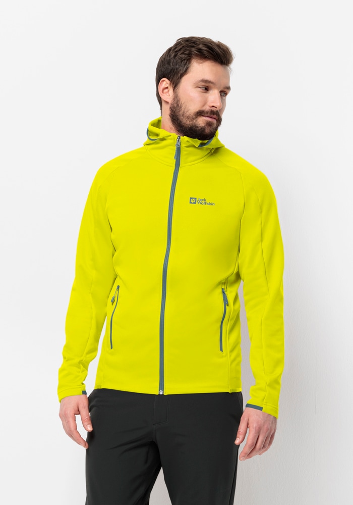 Jack Wolfskin Fleecejacke »ALPGRAT HOODED FZ M«, mit Kapuze von Jack Wolfskin