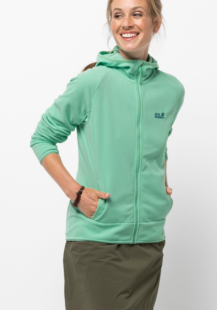 Jack Wolfskin Fleecejacke »ARCO JACKET WOMEN«, mit Kapuze von Jack Wolfskin