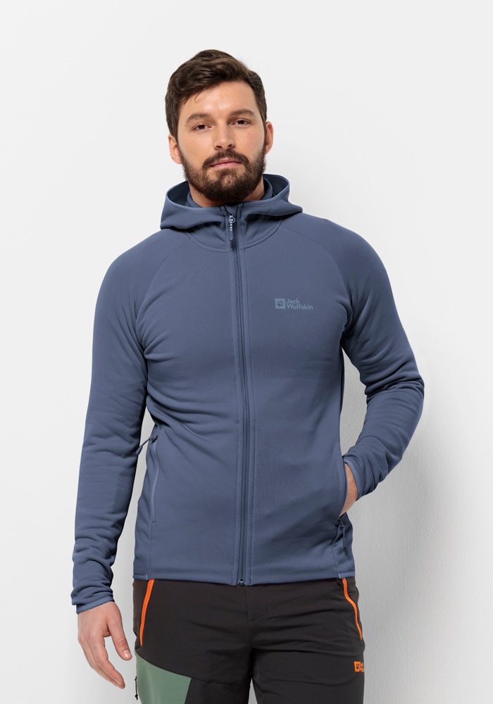 Jack Wolfskin Fleecejacke »BAISELBERG HOODED FZ M«, mit Kapuze von Jack Wolfskin