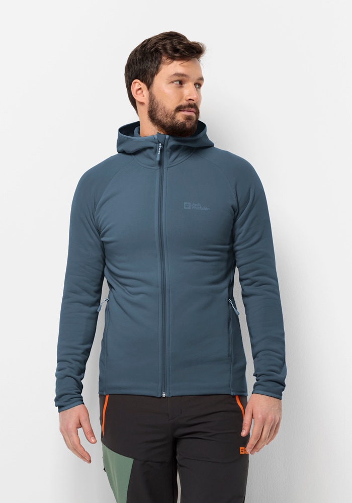 Jack Wolfskin Fleecejacke »BAISELBERG HOODED FZ M«, mit Kapuze von Jack Wolfskin