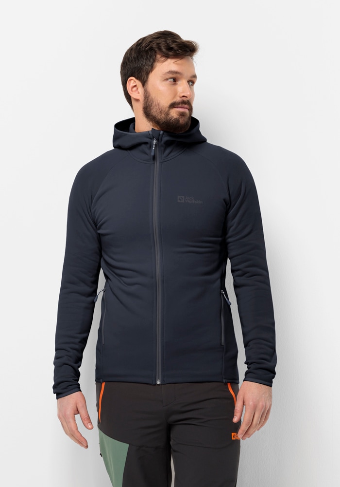 Jack Wolfskin Fleecejacke »BAISELBERG HOODED FZ M«, mit Kapuze von Jack Wolfskin