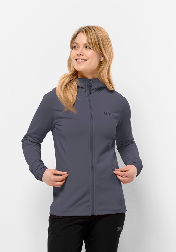 Jack Wolfskin Fleecejacke »BAISELBERG HOODED FZ W«, mit Kapuze von Jack Wolfskin