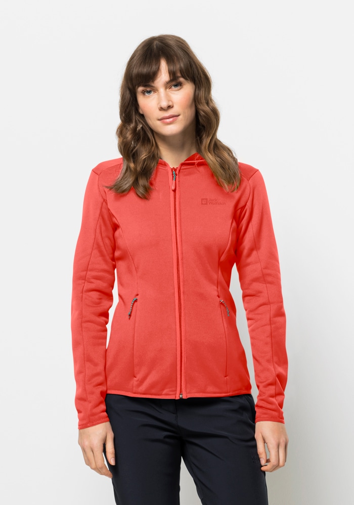 Jack Wolfskin Fleecejacke »BAISELBERG HOODED FZ W«, mit Kapuze von Jack Wolfskin