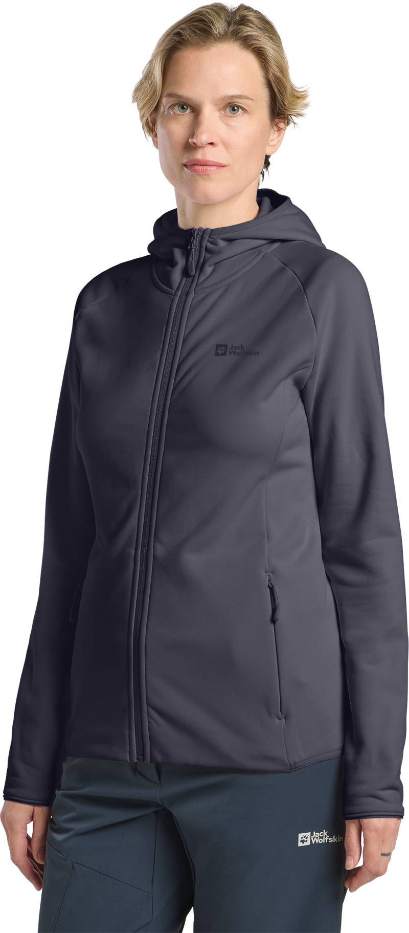 Jack Wolfskin Fleecejacke »BAISELBERG HOODED FZ W«, mit Kapuze von Jack Wolfskin