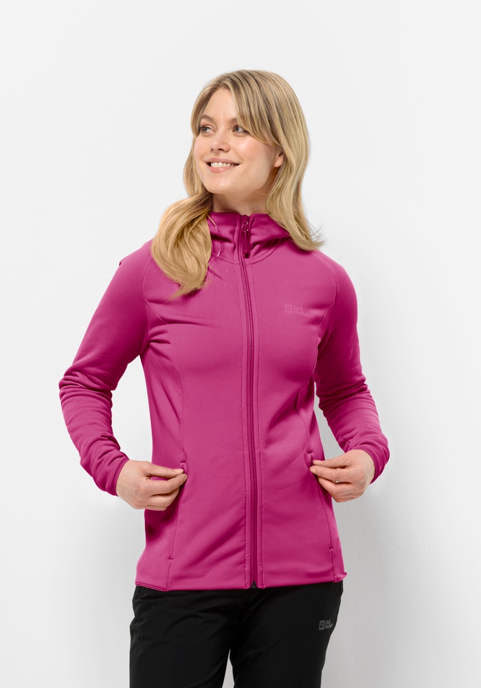 Jack Wolfskin Fleecejacke »BAISELBERG HOODED FZ W«, mit Kapuze Jack Wolfskin Fleecejacke »BAISELBERG HOODED FZ W«, mit Kapuze von Jack Wolfskin