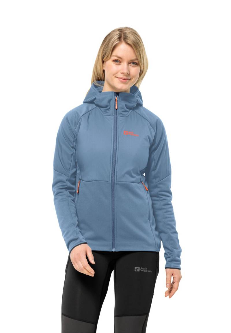 Jack Wolfskin Fleecejacke Damen Alpgrat Pro Ins FZ Women L elemental blue elemental blue von Jack Wolfskin