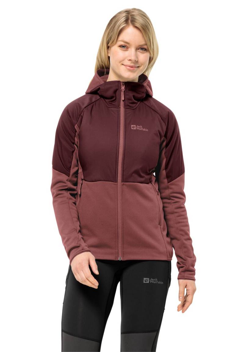 Jack Wolfskin Fleecejacke Damen Alpgrat Pro Ins FZ Women M apple butter apple butter von Jack Wolfskin