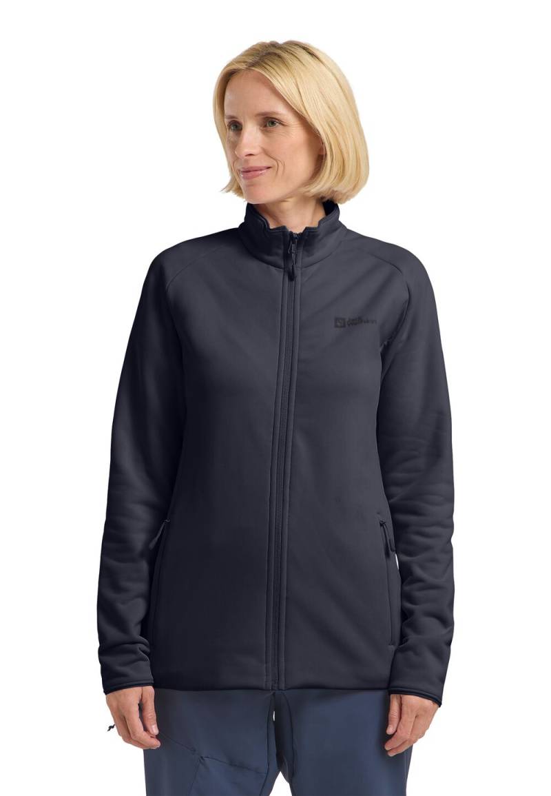 Jack Wolfskin Fleecejacke Damen Baiselberg FZ Women L graphite Graphite von Jack Wolfskin