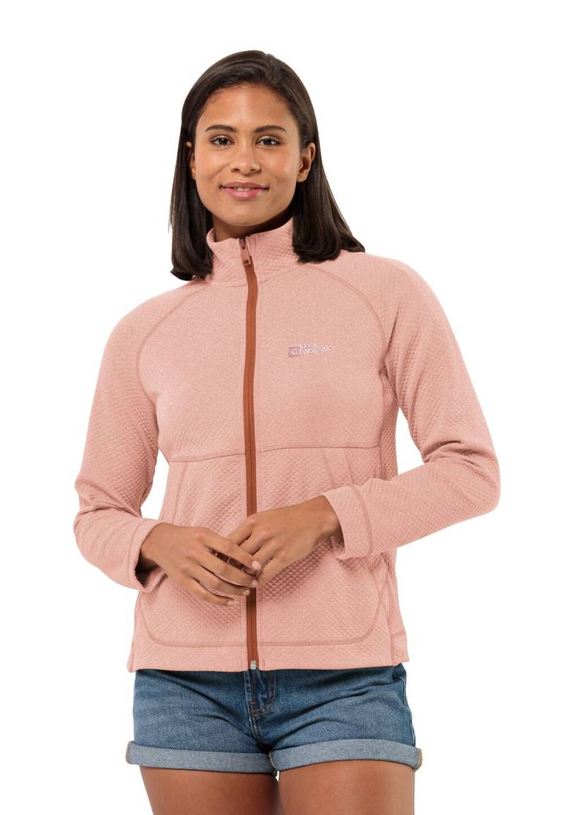 Jack Wolfskin Fleecejacke Damen Fernweh Jacket Women XS rose dawn Rose Dawn von Jack Wolfskin