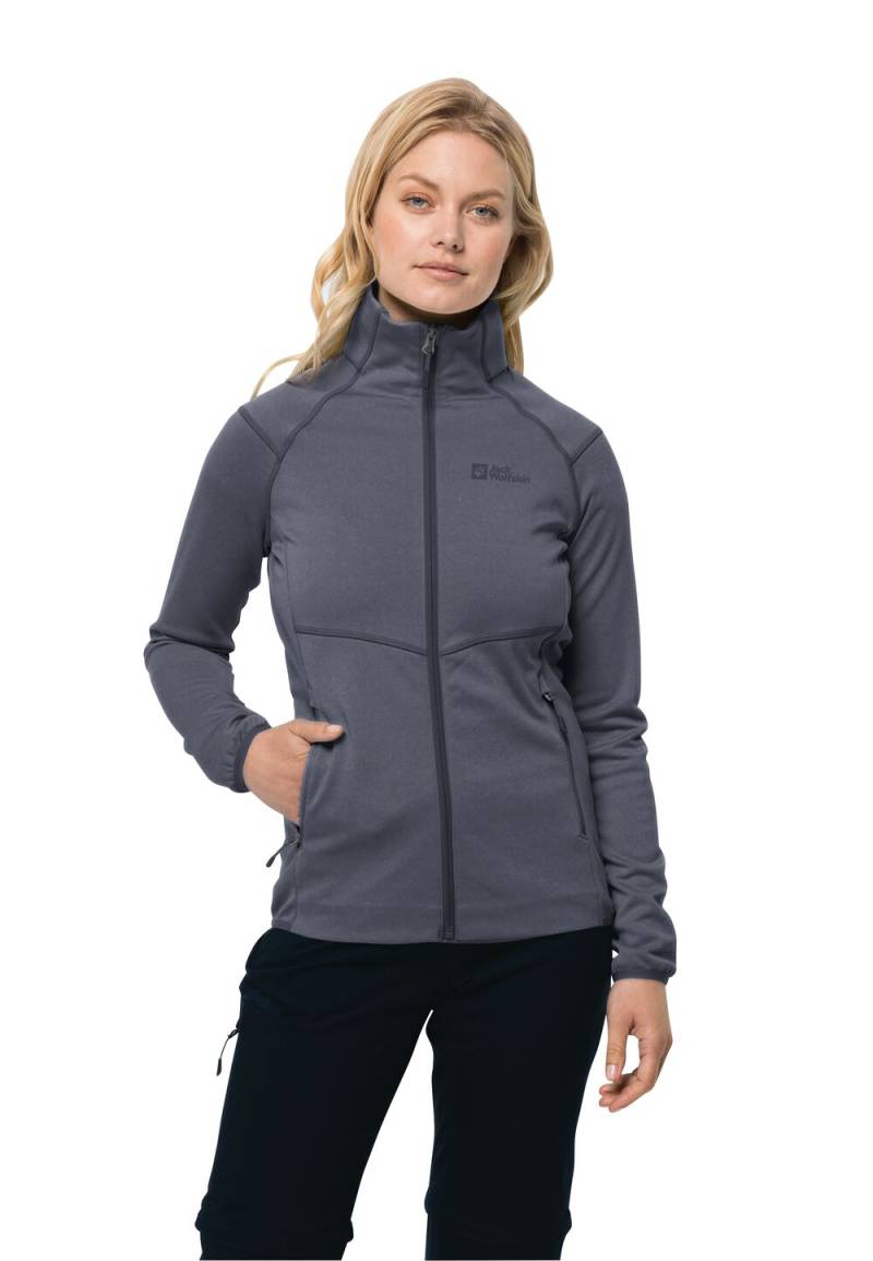 Jack Wolfskin Fleecejacke Damen Fortberg FZ Women L dolphin dolphin von Jack Wolfskin