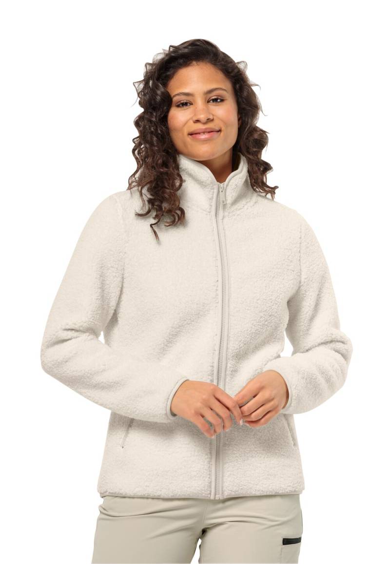 Jack Wolfskin Fleecejacke Damen High Curl Jacket Women 2XL panna cotta panna cotta von Jack Wolfskin