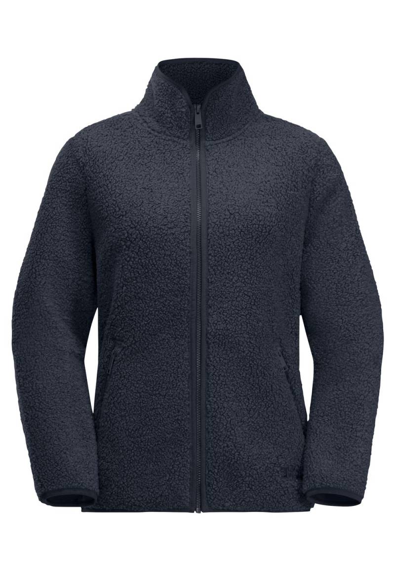 Jack Wolfskin Fleecejacke Damen High Curl Jacket Women M blau night blue von Jack Wolfskin