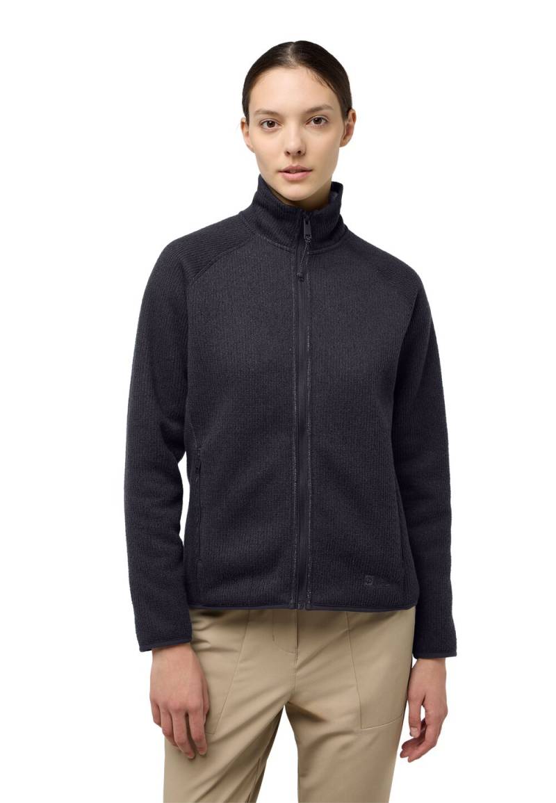 Jack Wolfskin Fleecejacke Damen Kaminfeuer Jacket Women 2XL dark navy dark navy von Jack Wolfskin