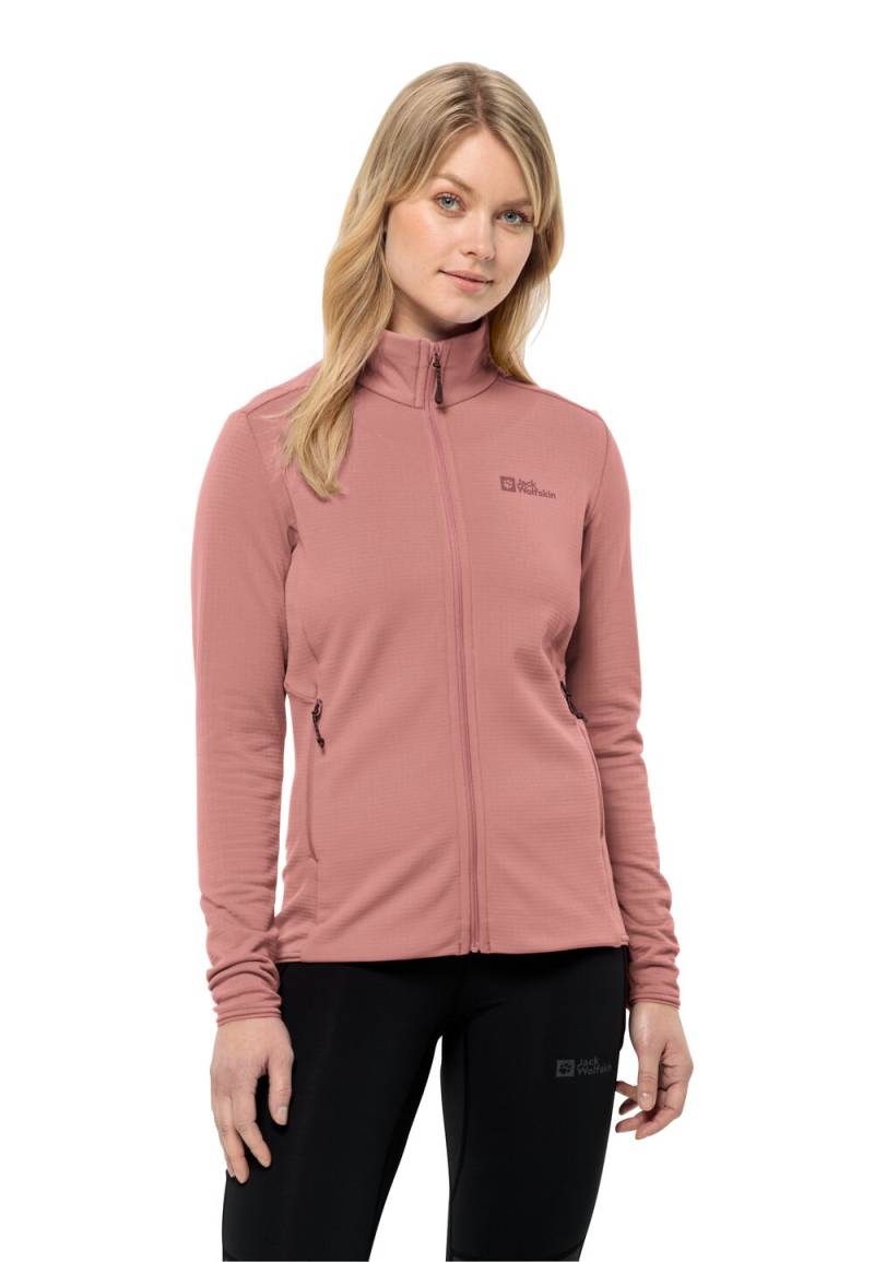 Jack Wolfskin Fleecejacke Damen Kolbenberg FZ Women L blush powder blush powder von Jack Wolfskin