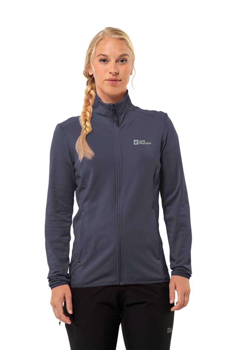 Jack Wolfskin Fleecejacke Damen Kolbenberg FZ Women L graphite Graphite von Jack Wolfskin