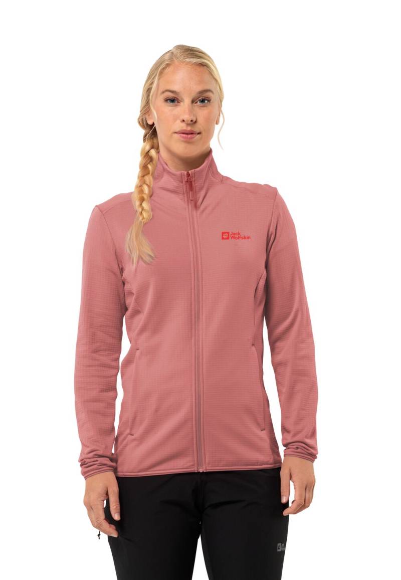 Jack Wolfskin Fleecejacke Damen Kolbenberg FZ Women L mineral red mineral red von Jack Wolfskin