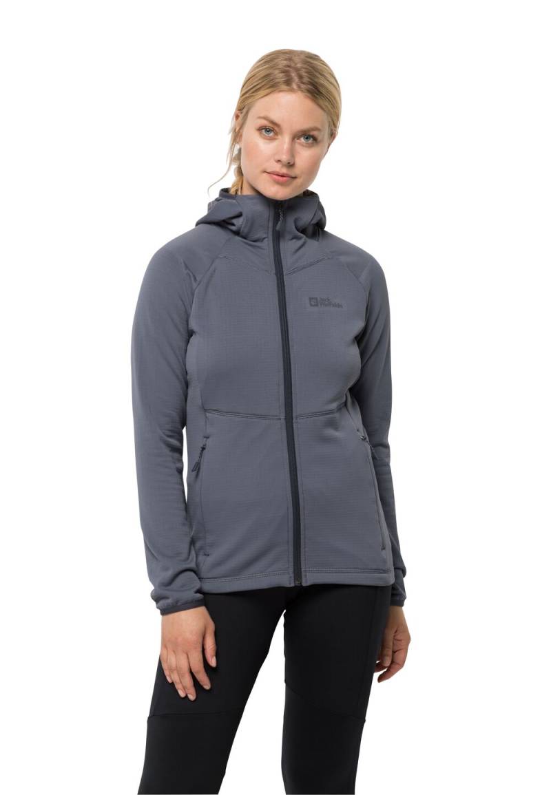 Jack Wolfskin Kolbenberg Hooded FZ Women S dolphin dolphin von Jack Wolfskin