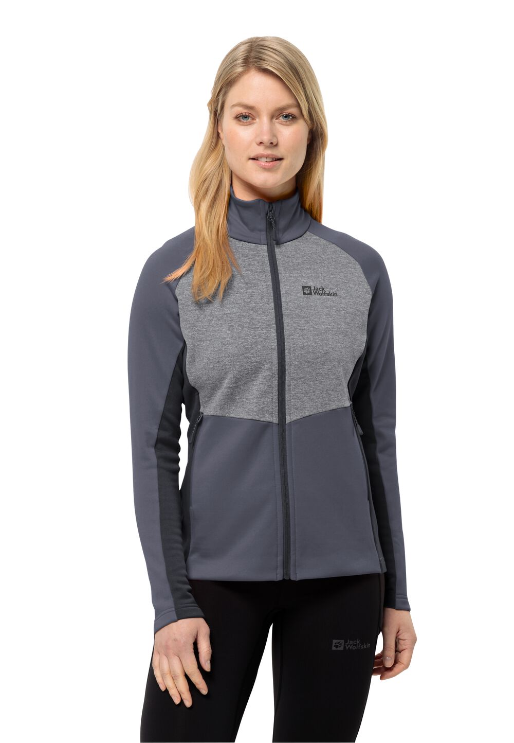 Jack Wolfskin Fleecejacke Damen Marienberg FZ Women L dolphin dolphin von Jack Wolfskin