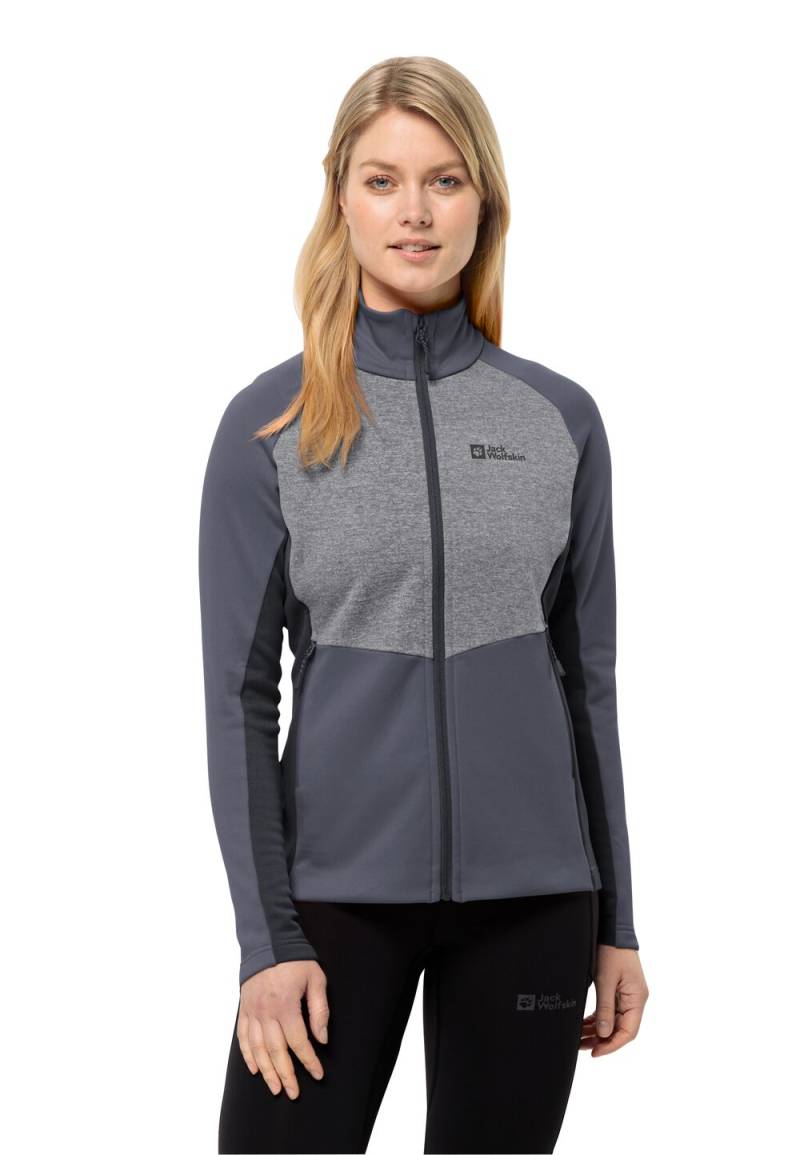 Jack Wolfskin Fleecejacke Damen Marienberg FZ Women M dolphin dolphin von Jack Wolfskin