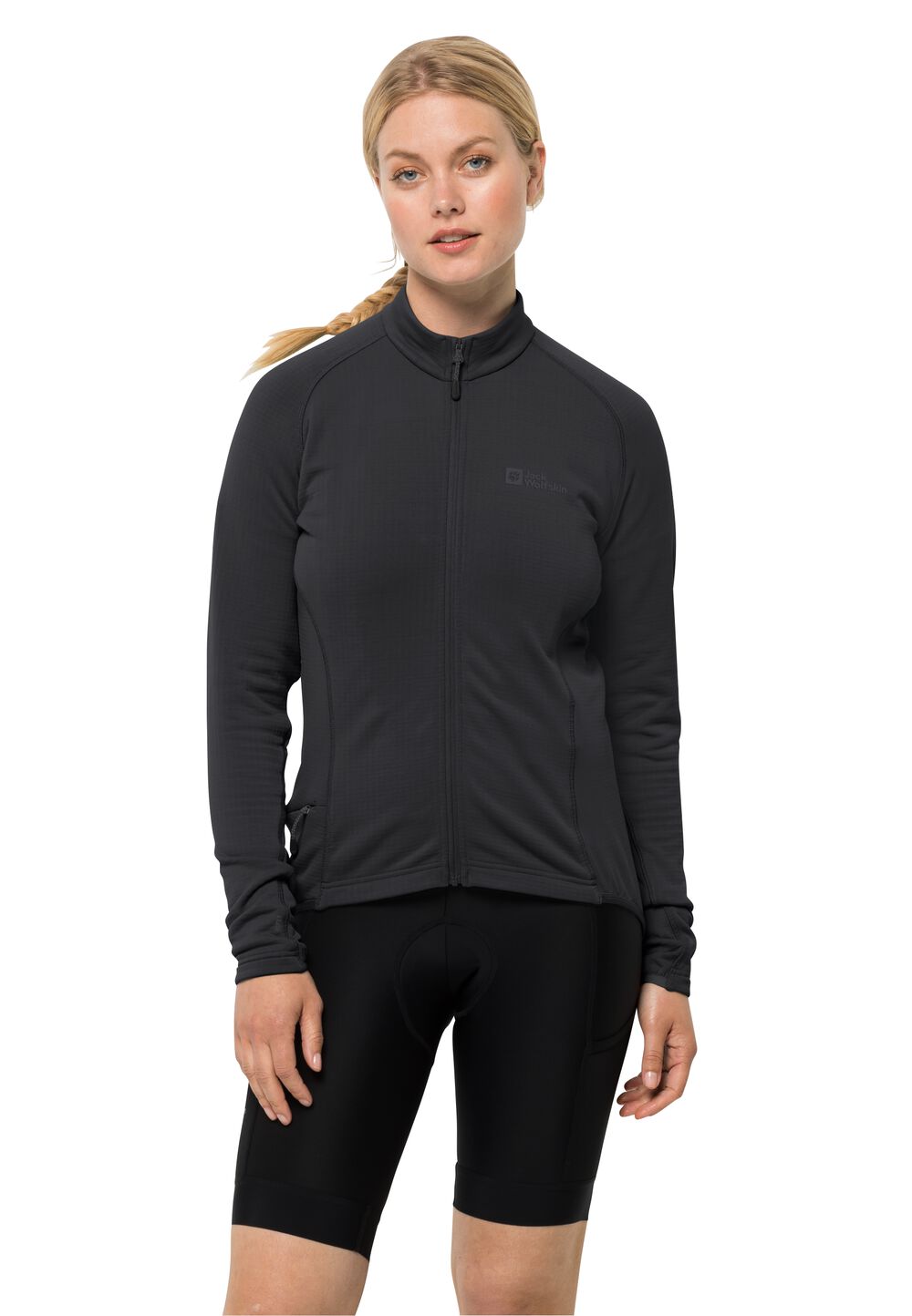 Jack Wolfskin Fleecejacke Damen Morobbia FZ Light Women L schwarz black von Jack Wolfskin