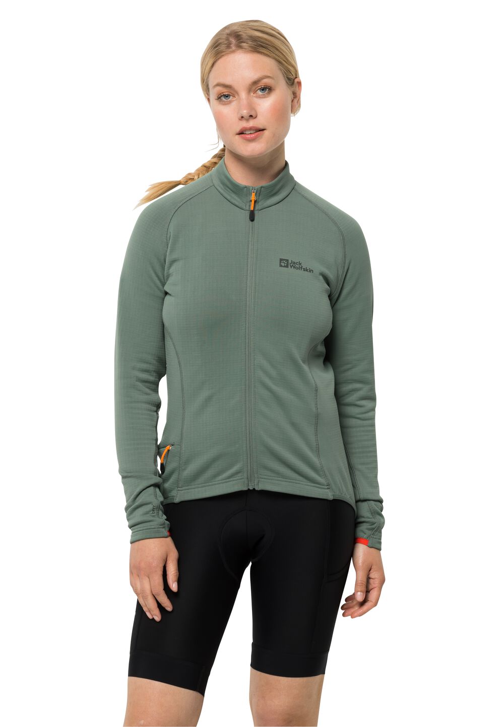 Jack Wolfskin Morobbia FZ Light Women M picnic green picnic green von Jack Wolfskin