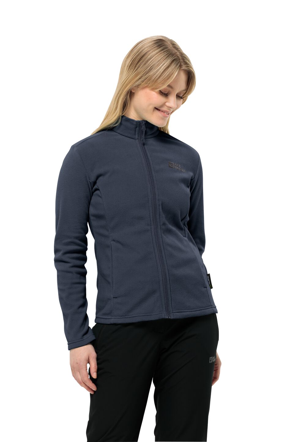 Jack Wolfskin Fleecejacke Damen Taunus FZ Women M blau night blue von Jack Wolfskin