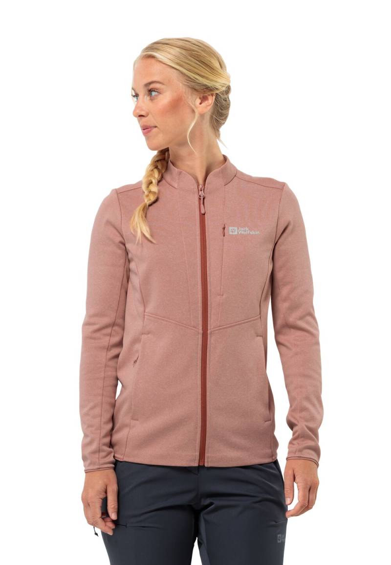 Jack Wolfskin Fleecejacke Damen Tervern FZ Women S rose dawn Rose Dawn von Jack Wolfskin