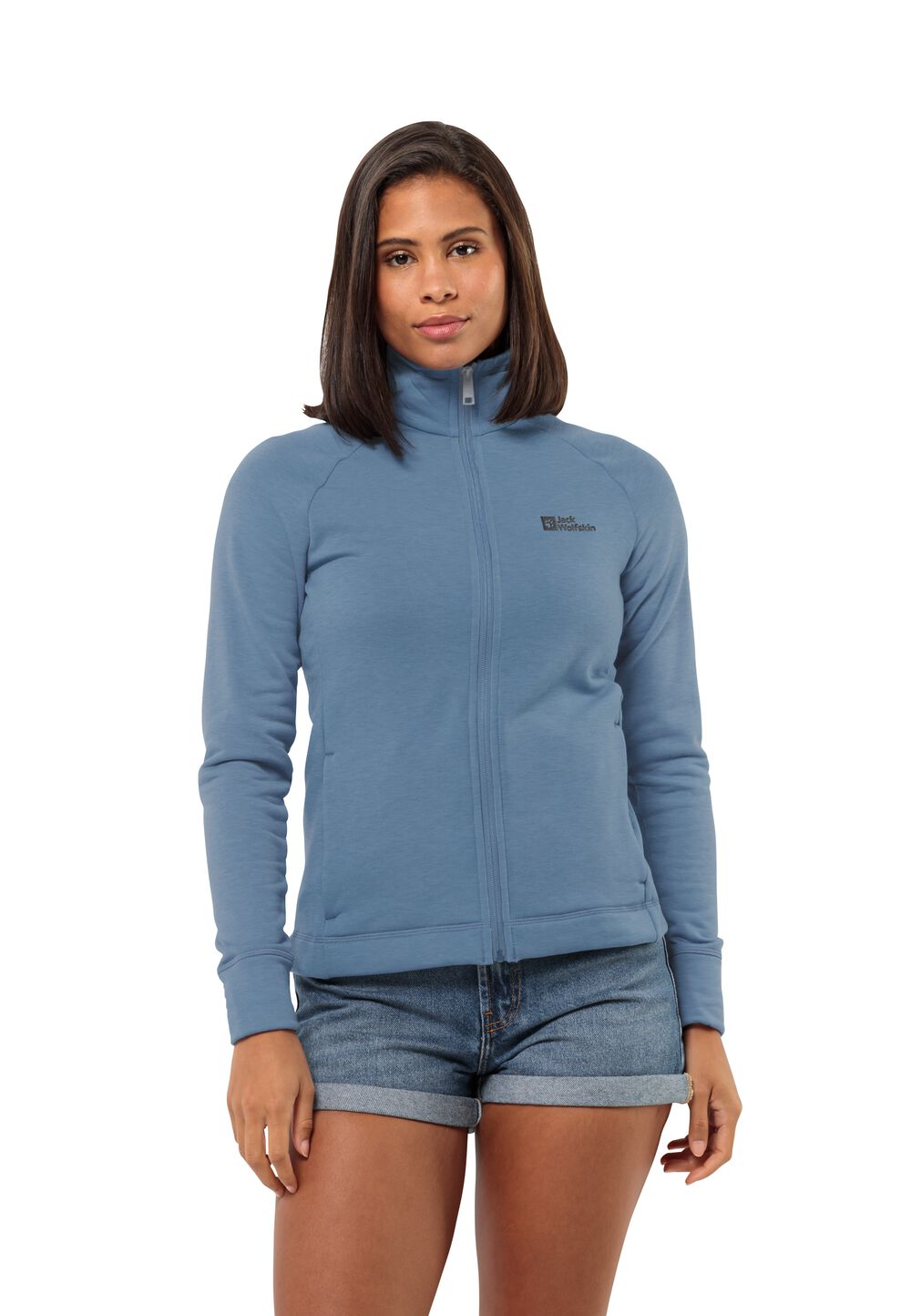 Jack Wolfskin Fleecejacke Damen Waldsee Jacket Women L elemental blue Elemental Blue von Jack Wolfskin