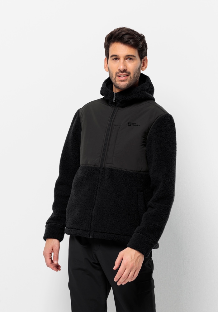 Jack Wolfskin Fleecejacke »FELSLICHT HOODED JKT M«, mit Kapuze von Jack Wolfskin