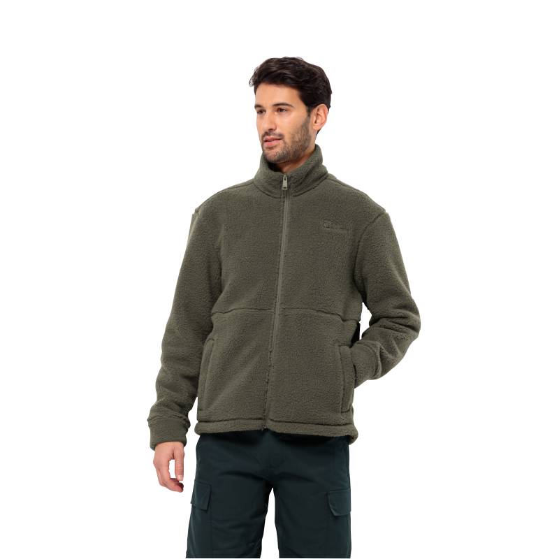 Jack Wolfskin Fleecejacke »FELSLICHT JKT M«, Leichte, warme Sherpa Fleecejacke von Jack Wolfskin