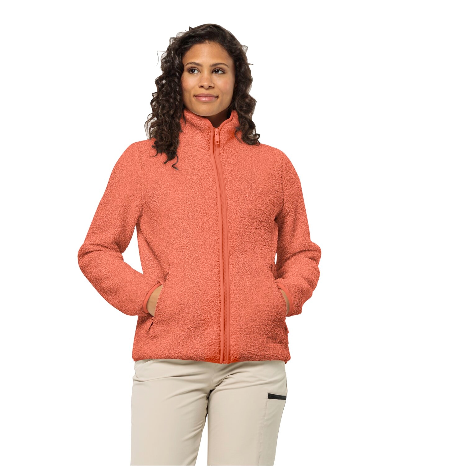 Jack Wolfskin Fleecejacke »HIGH CURL JACKET W«, mit Taschen von Jack Wolfskin