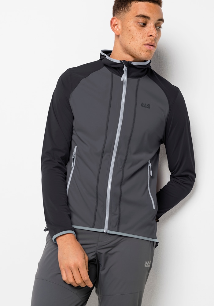 Jack Wolfskin Fleecejacke »HYDRO HOODED LIGHT JACKET M«, mit Kapuze von Jack Wolfskin