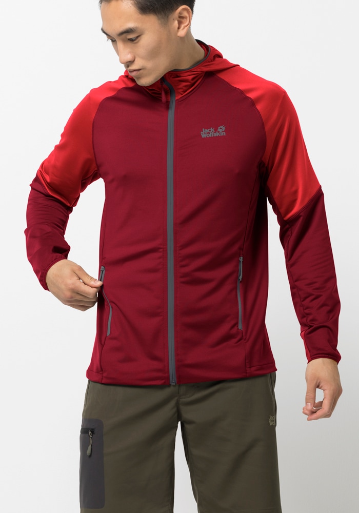 Jack Wolfskin Fleecejacke »HYDRO III JKT M«, mit Kapuze von Jack Wolfskin