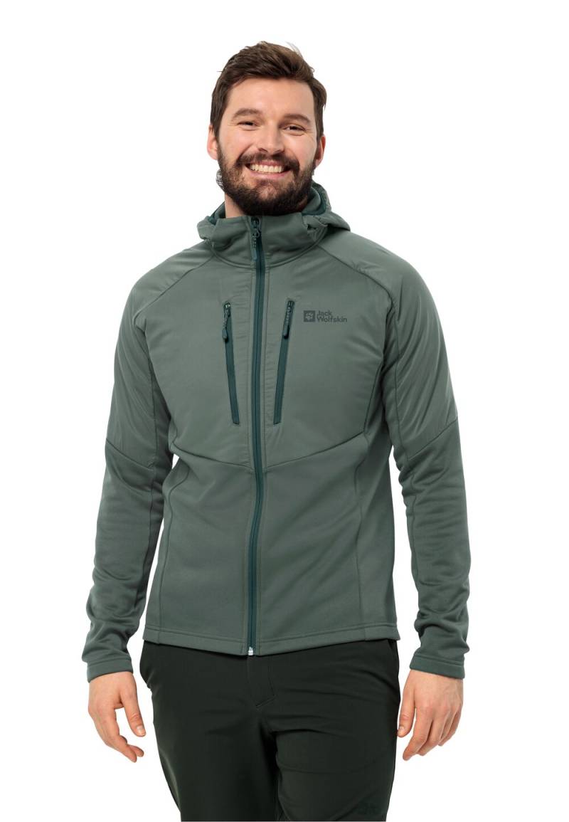 Jack Wolfskin Fleecejacke Herren Alpgrat Pro Ins FZ Men XXXL hedge green Hedge Green von Jack Wolfskin