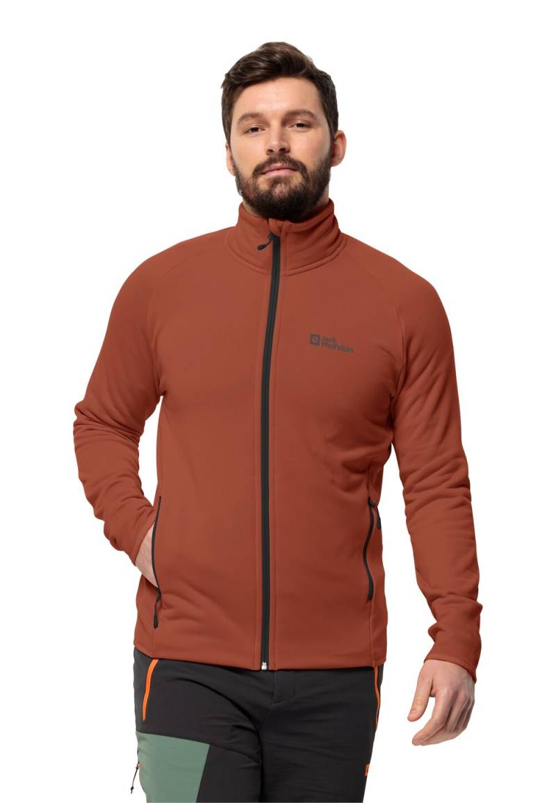 Jack Wolfskin Fleecejacke Herren Baiselberg FZ Men XXXL carmine carmine von Jack Wolfskin