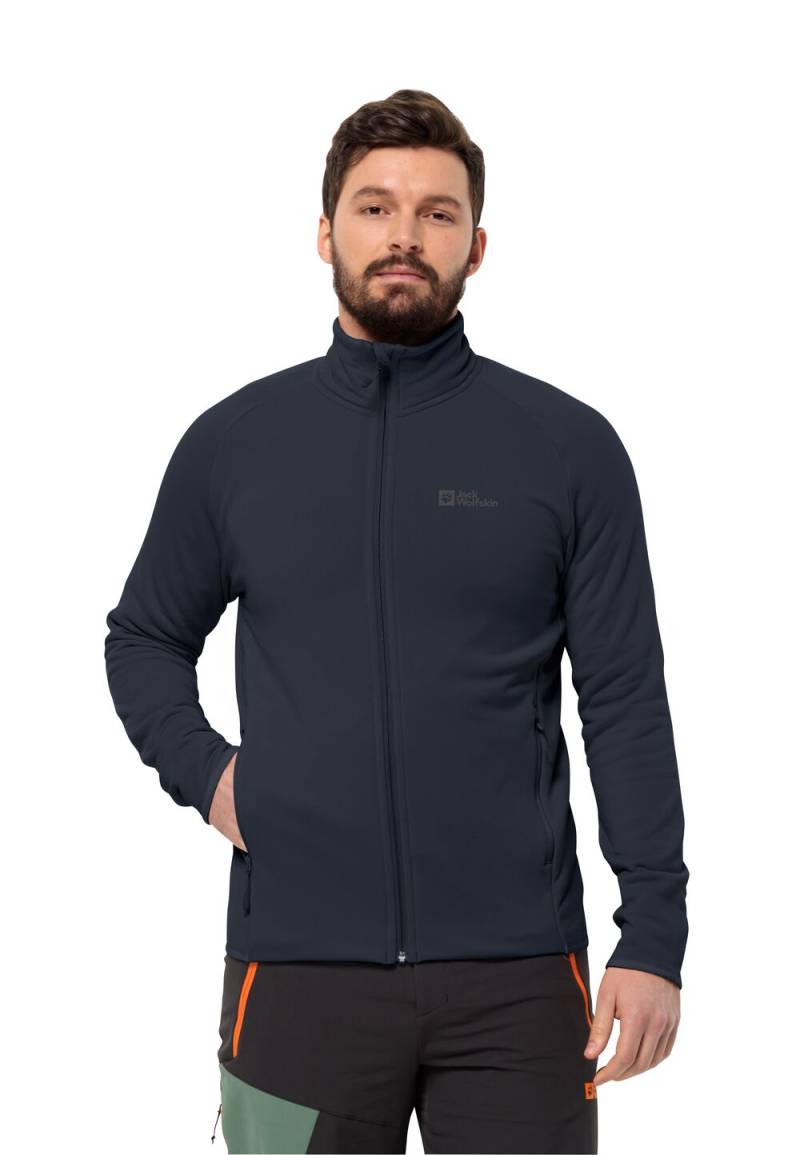 Jack Wolfskin Fleecejacke Herren Baiselberg FZ Men XXL blau night blue von Jack Wolfskin