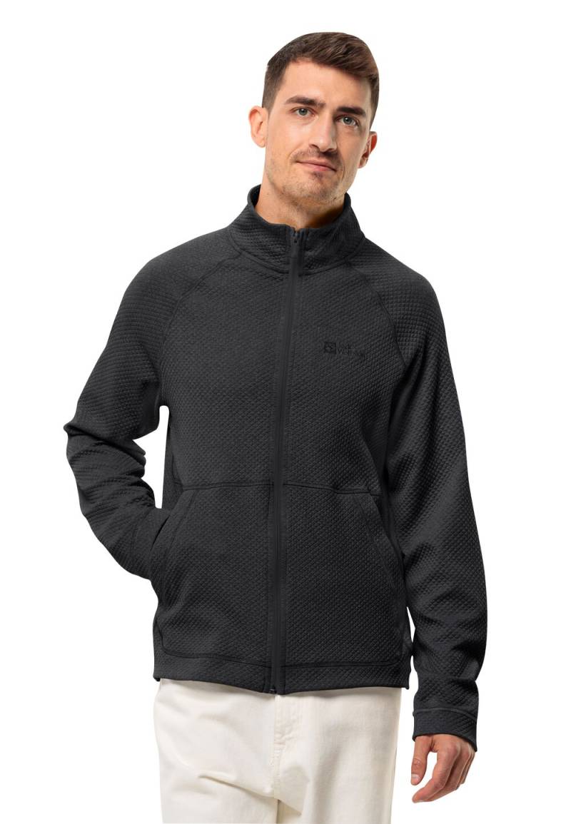 Jack Wolfskin Fleecejacke Herren Fernweh Jacket Men M black black von Jack Wolfskin