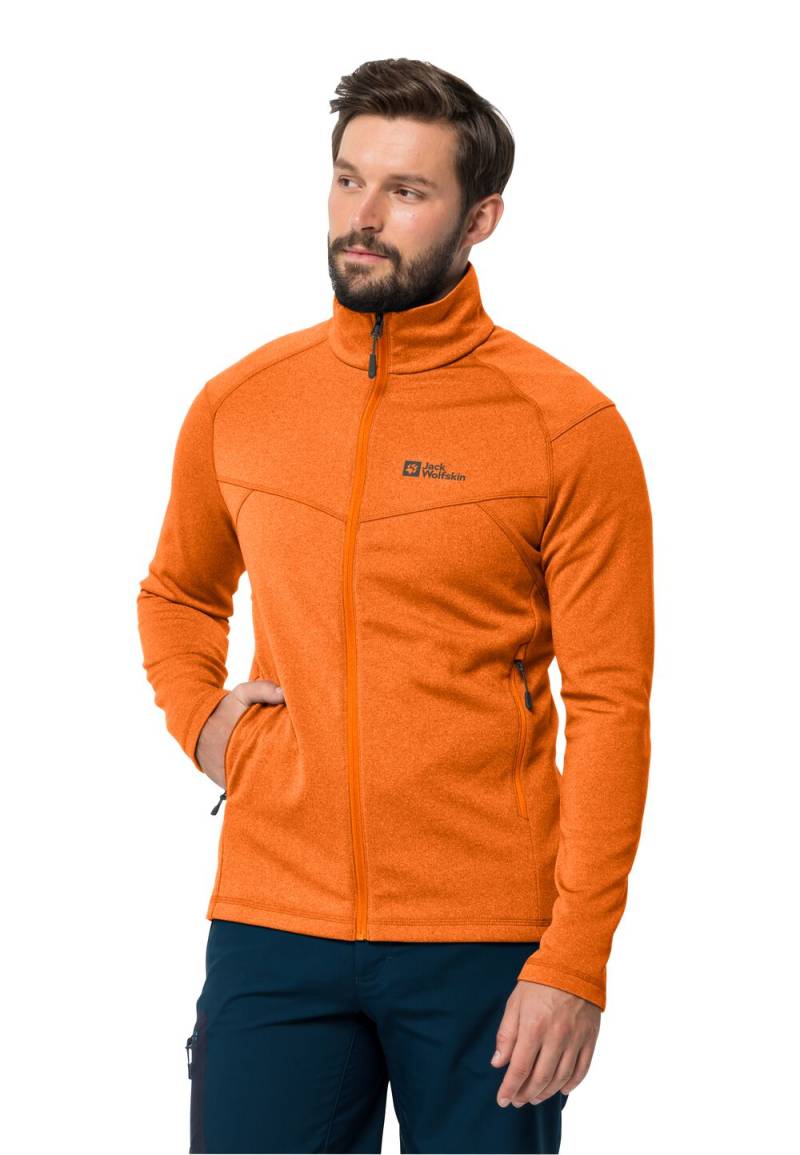 Jack Wolfskin Fleecejacke Herren Fortberg FZ Men S blood orange blood orange von Jack Wolfskin