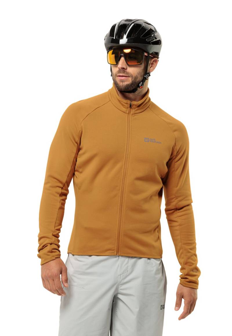 Jack Wolfskin Fleecejacke Herren Gravex Thermo FZ Men L salted caramel Salted Caramel von Jack Wolfskin