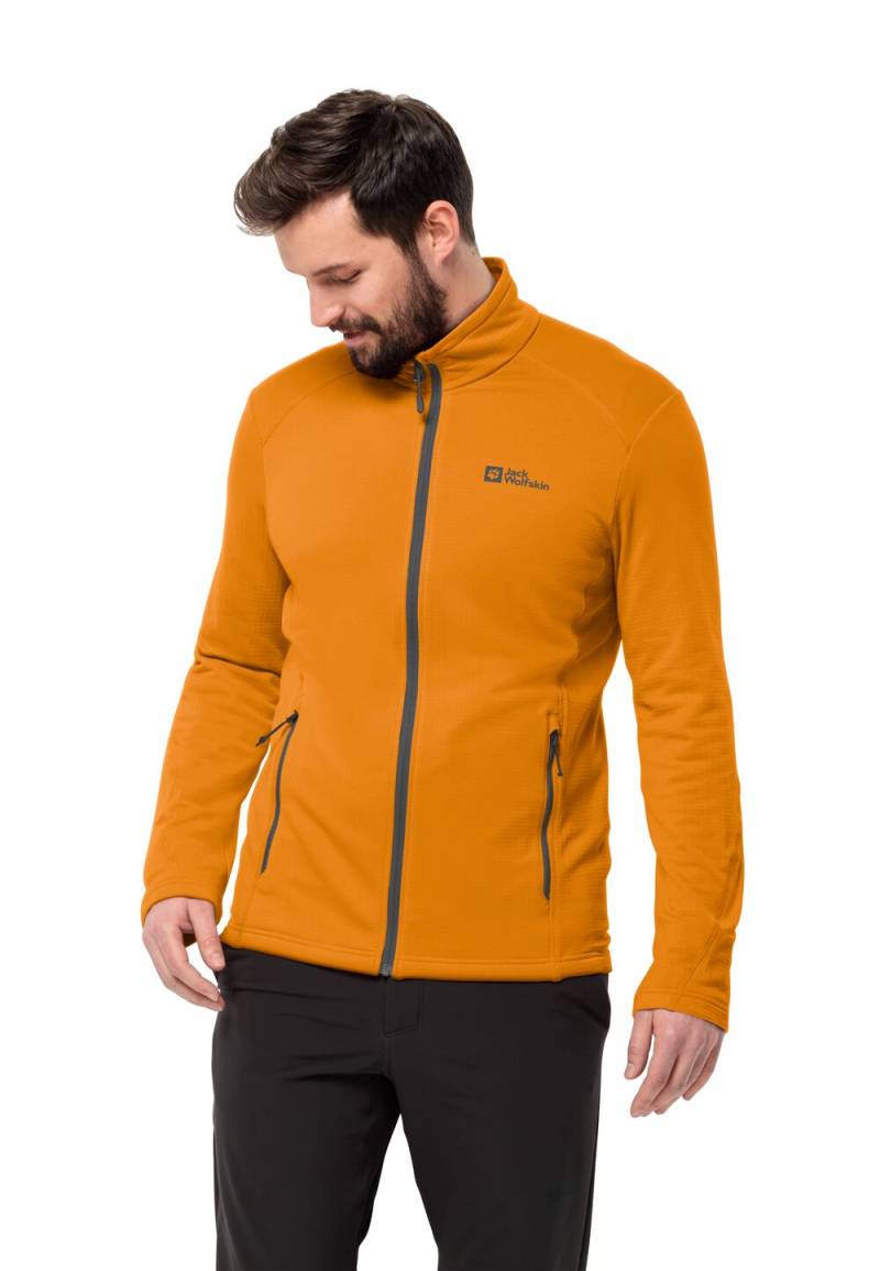 Jack Wolfskin Fleecejacke Herren Kolbenberg FZ Men 2XL safflower safflower von Jack Wolfskin