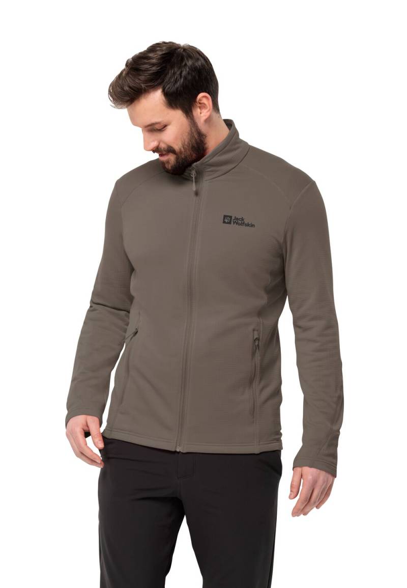 Jack Wolfskin Fleecejacke Herren Kolbenberg FZ Men L cold coffee cold coffee von Jack Wolfskin