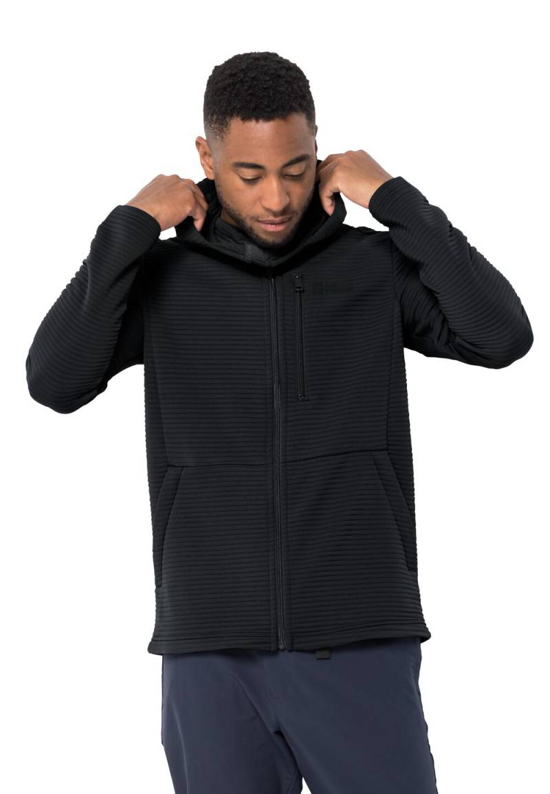 Jack Wolfskin Modesto Hooded Jacket Men S black black von Jack Wolfskin