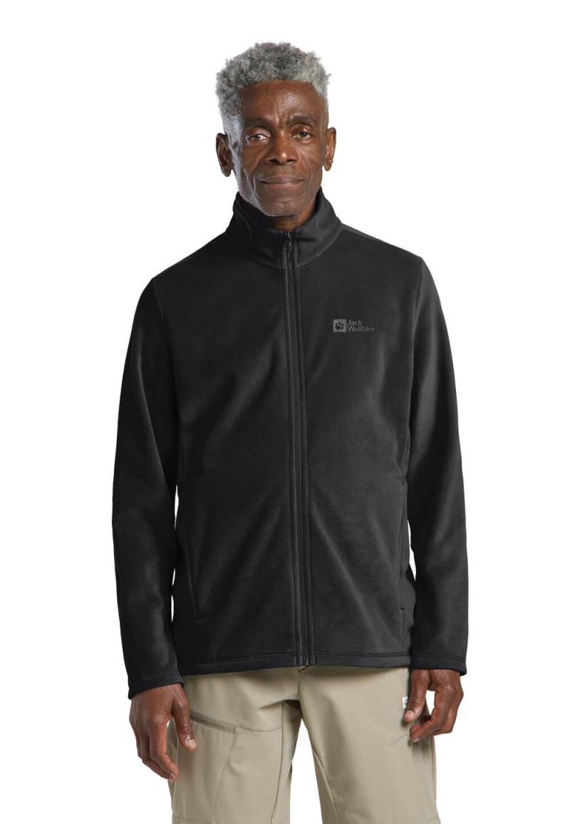 Jack Wolfskin Fleecejacke Herren Taunus FZ Men XXXL black black von Jack Wolfskin