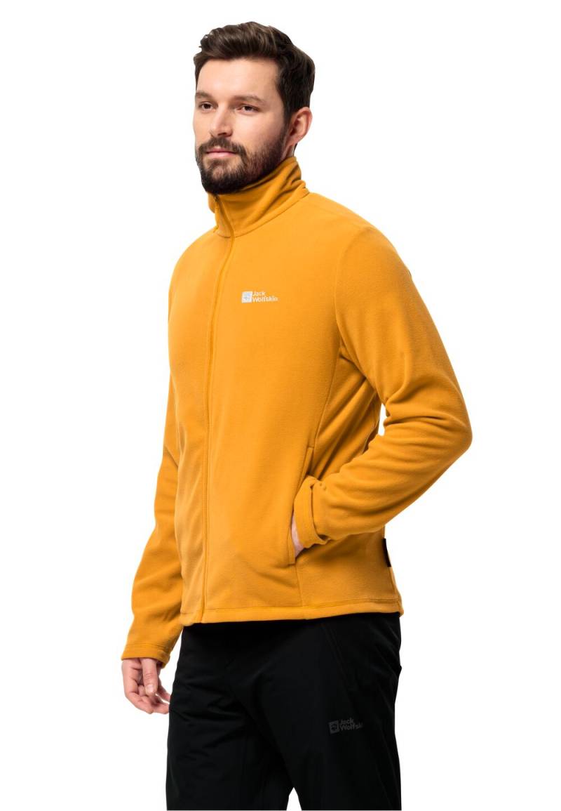 Jack Wolfskin Fleecejacke Herren Taunus FZ Men L fresh orange fresh orange von Jack Wolfskin